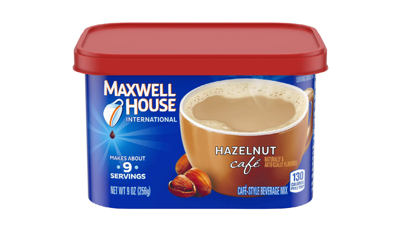Maxwell House International Hazelnut Café Instant Coffee