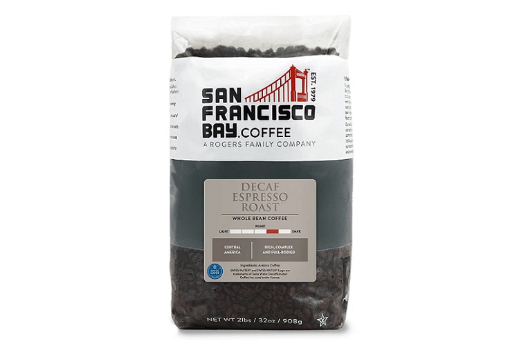 SF Bay Coffee DECAF Espresso Whole Bean Review