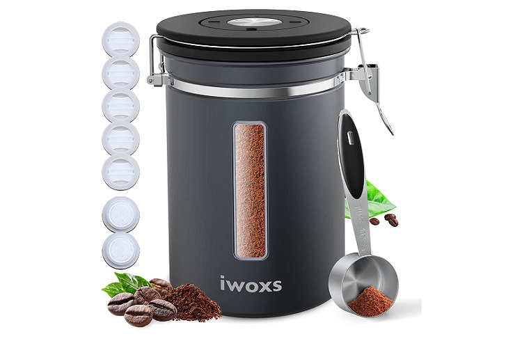iwoxs Large Stainless Steel Coffee Canister Review