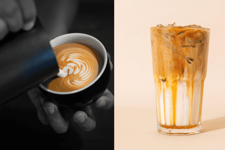 Espresso macchiato vs iced macchiato