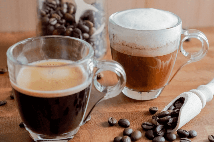 Espresso macchiato vs Latte macchiato